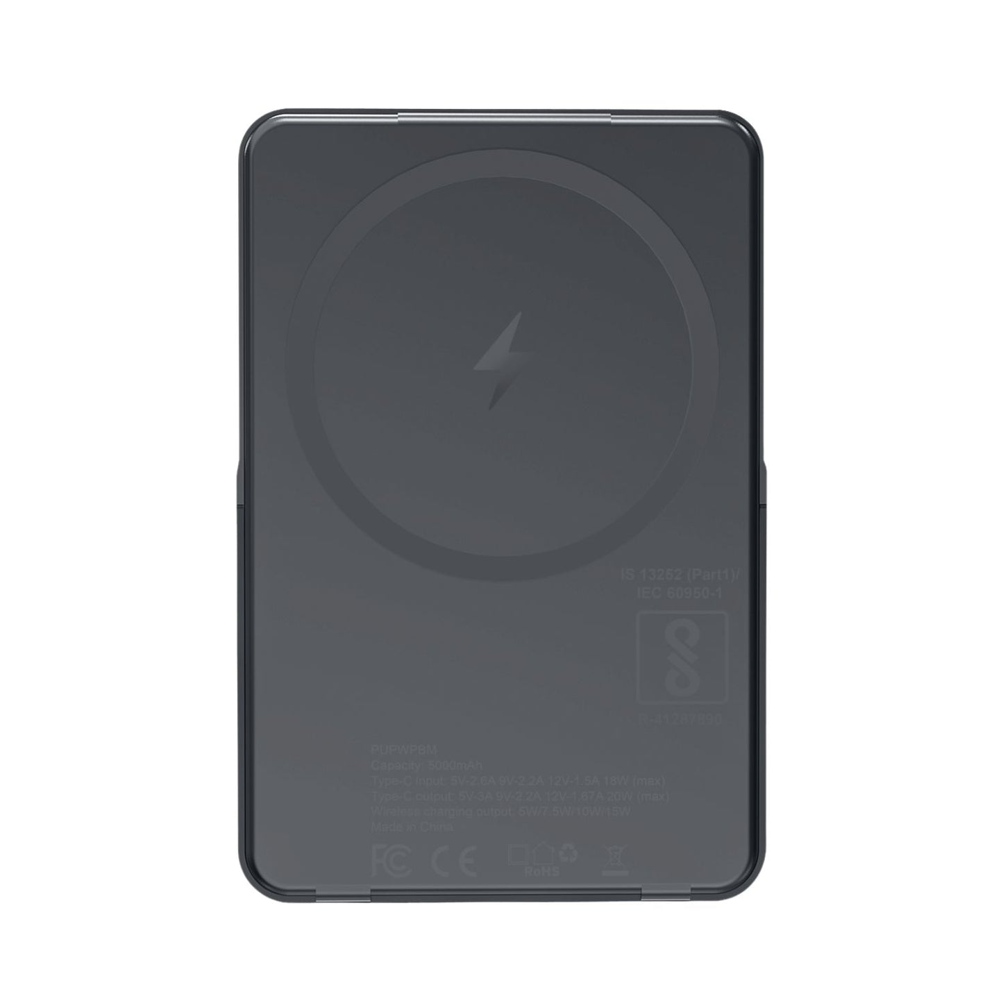 POWERUPPowerSlim5000mAhMagSafeWirelessPowerBankwithStand_DarkGrey_OnlineBuyIndia-3 - Hey Jimmy