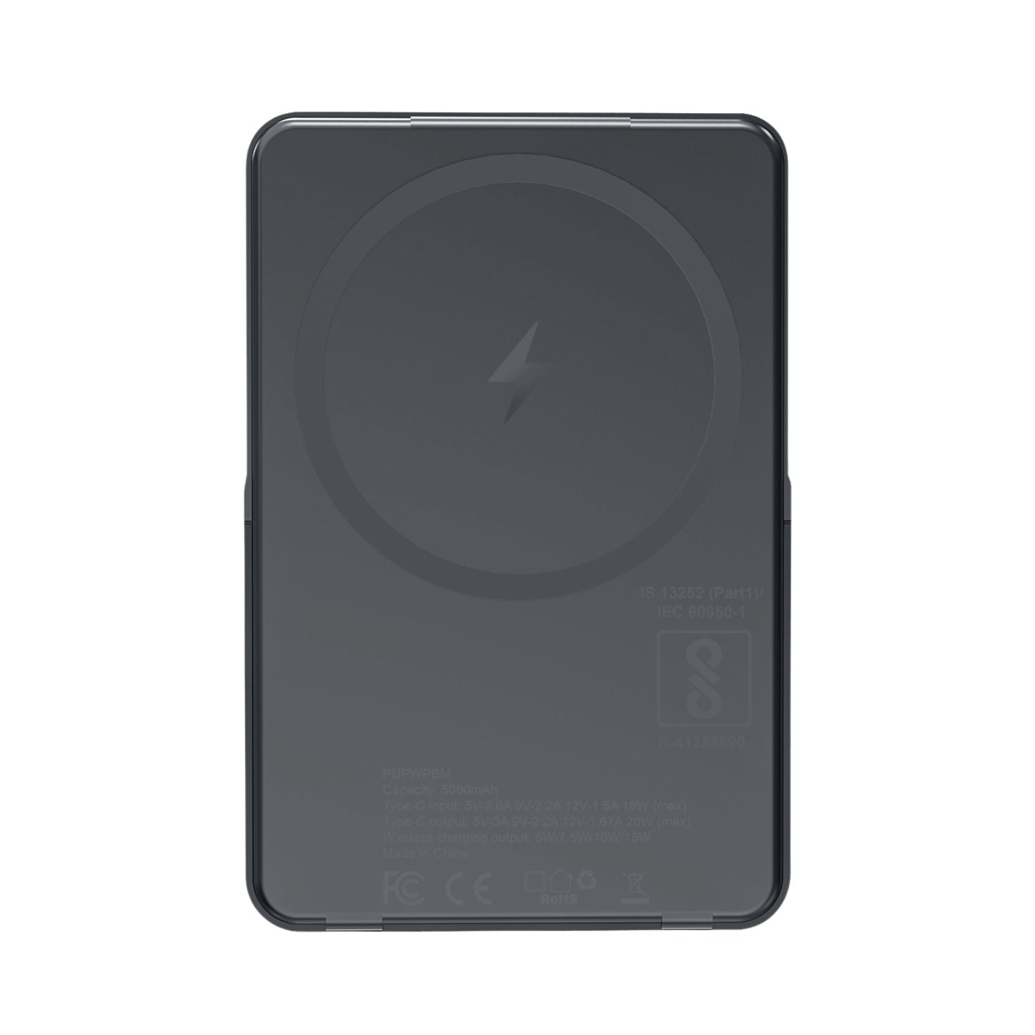 POWERUPPowerSlim5000mAhMagSafeWirelessPowerBankwithStand_DarkGrey_OnlineBuyIndia-3 - Hey Jimmy