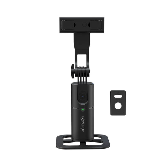 POWERUP by GRIPP 360° AI Face Tracking Gimbal Selfie Stick