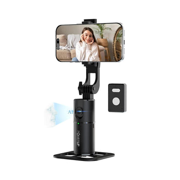 POWERUP by GRIPP 360° AI Face Tracking Gimbal Selfie Stick