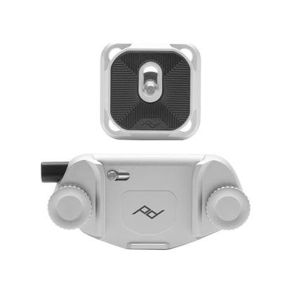 Peak-Design-Capture-Camera-Clip-v3-CP-S-3-Silver-with-Standard-Plate-Online-Buy-Mumbai-India-1 - Hey Jimmy