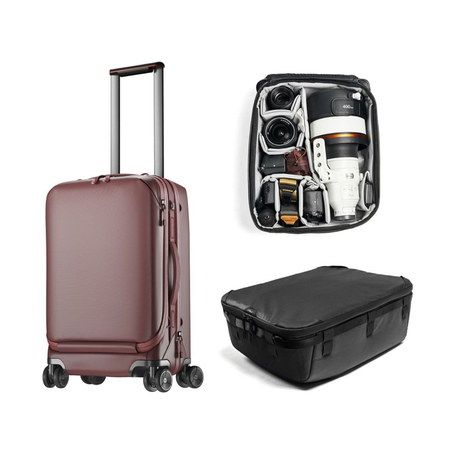 Peak-Design-Roller-Pro-Carry-On-Rolling-Creator-Combo-Backpack-Eclipse-Online-Buy-India - Hey Jimmy