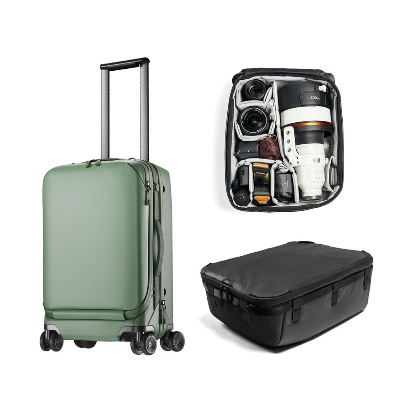 Peak-Design-Roller-Pro-Carry-On-Rolling-Creator-Combo-Backpack-Sage-Online-Buy-India - Hey Jimmy