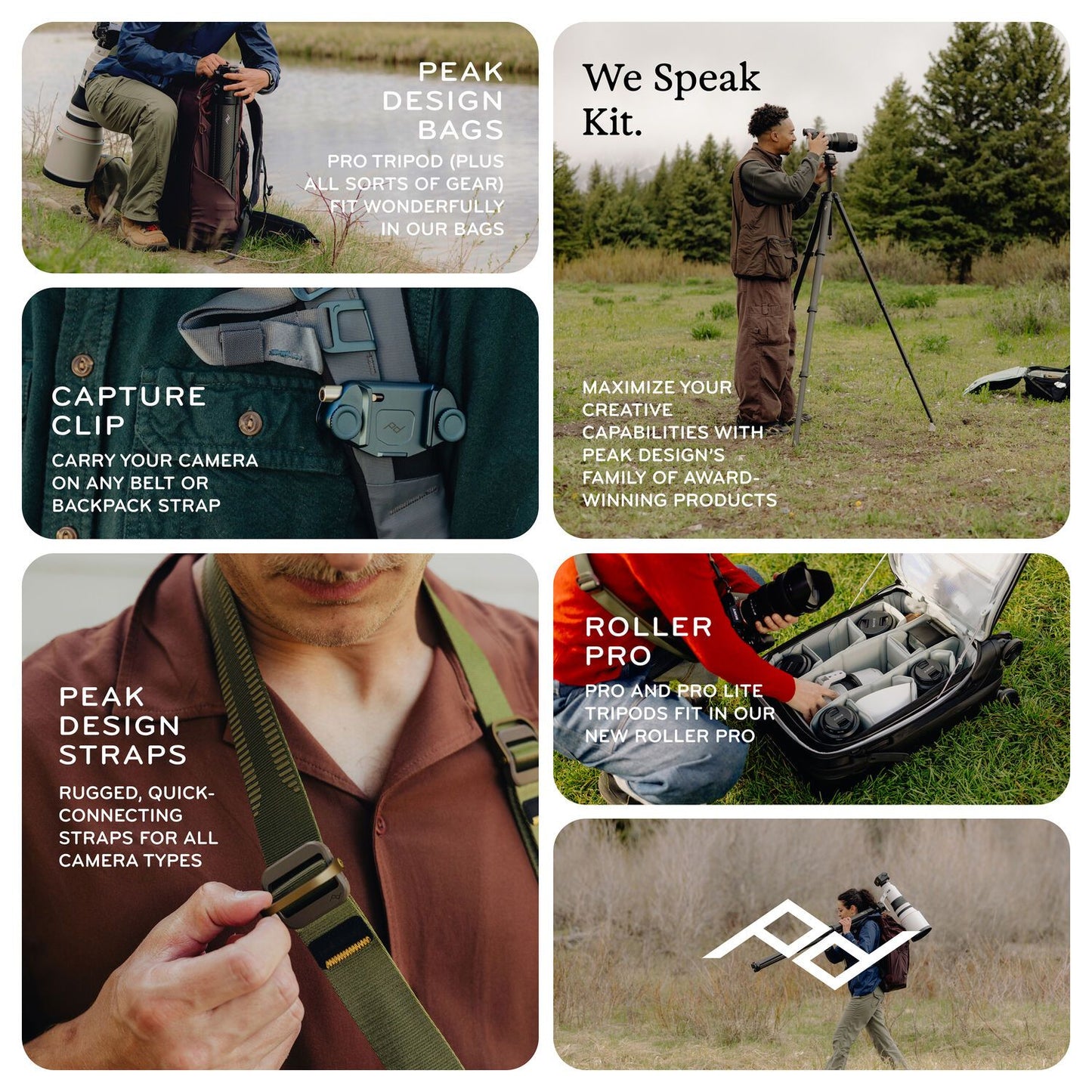 Peak Design Pro Lite Carbon Fiber Tripod with Ball Head