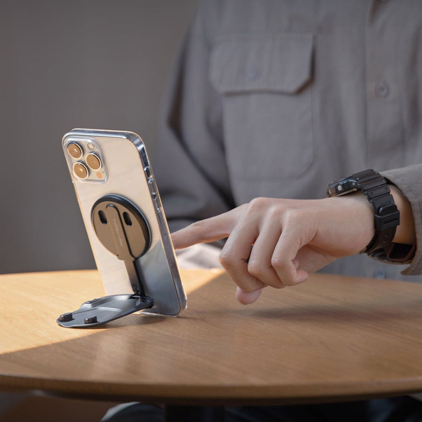 Pgytech-MagFlex-Phone-Photo-Stand-Classic-Black-Online-Buy-India_1 - Hey Jimmy
