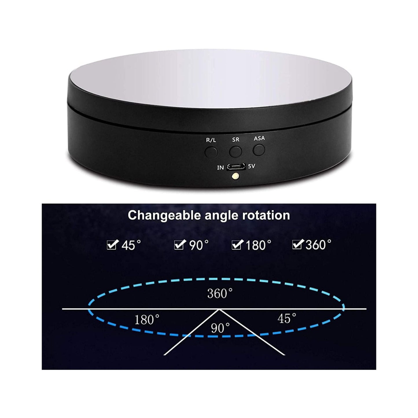 Powerpak-NA-140-13.8cm-Turntable-Mini-Rotating-Mirror-Display-Stand-Black-Online-Buy-Mumbai-India_2 - Hey Jimmy