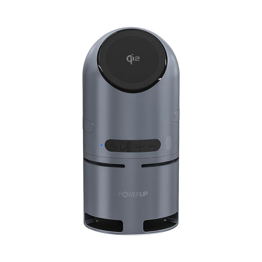 Powerup Multi-Functional 3 IN 1 MagSafe Wireless Charger with Bluetooth Speaker