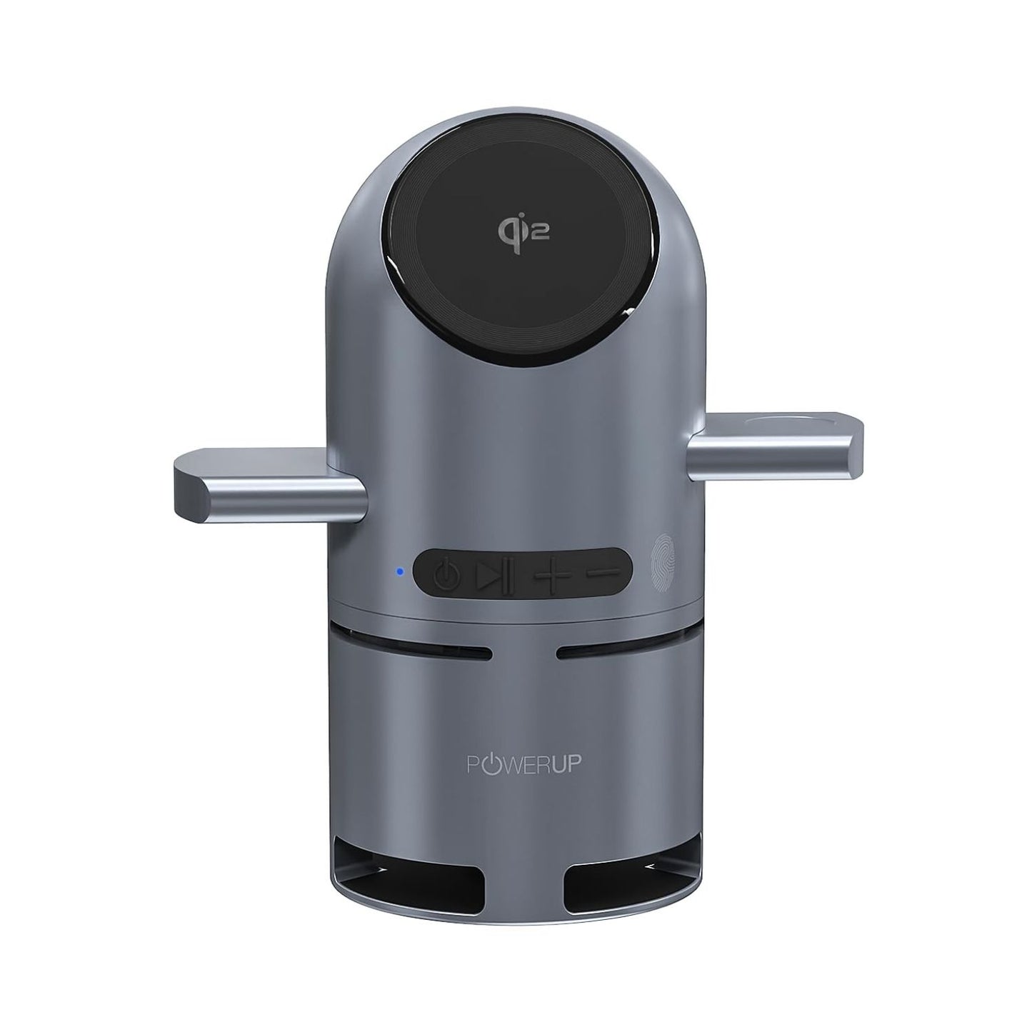 Powerup Multi-Functional 3 IN 1 MagSafe Wireless Charger with Bluetooth Speaker