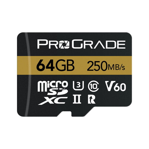 ProGrade-64GB-microSDXC-UHS-II-V60-Memory-Card-250MBPS-Online-Buy-Mumbai-India - Hey Jimmy