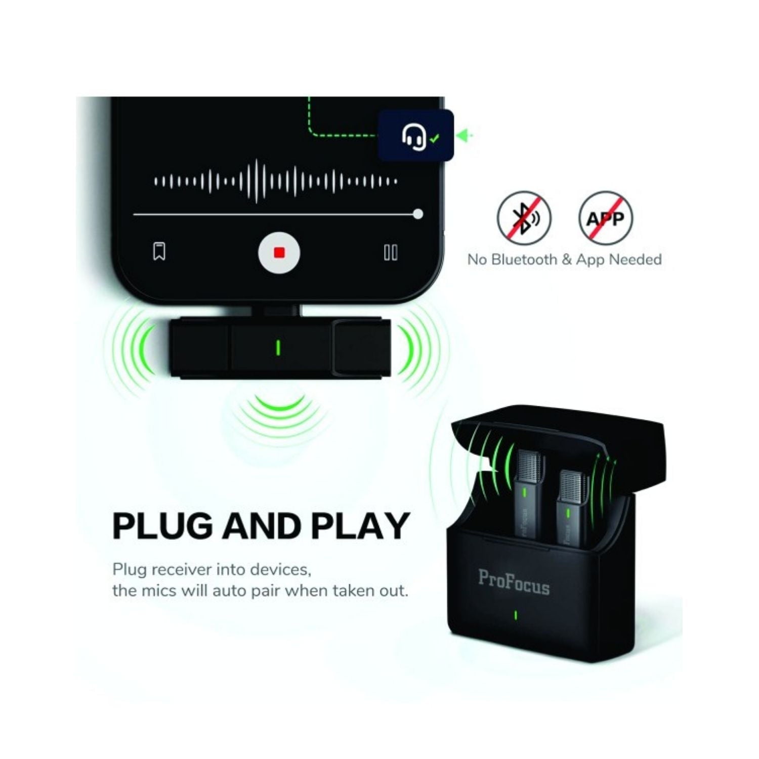 Profocus-Wireless-Smart-Microphone-Lightning-Receiver-For-Apple-Smartphones-Online-Buy-Mumbai-India_2-1 - Hey Jimmy