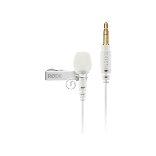 Rode-Lavalier-GO-Microphone-White-Online-Buy-Mumbai-India - Hey Jimmy