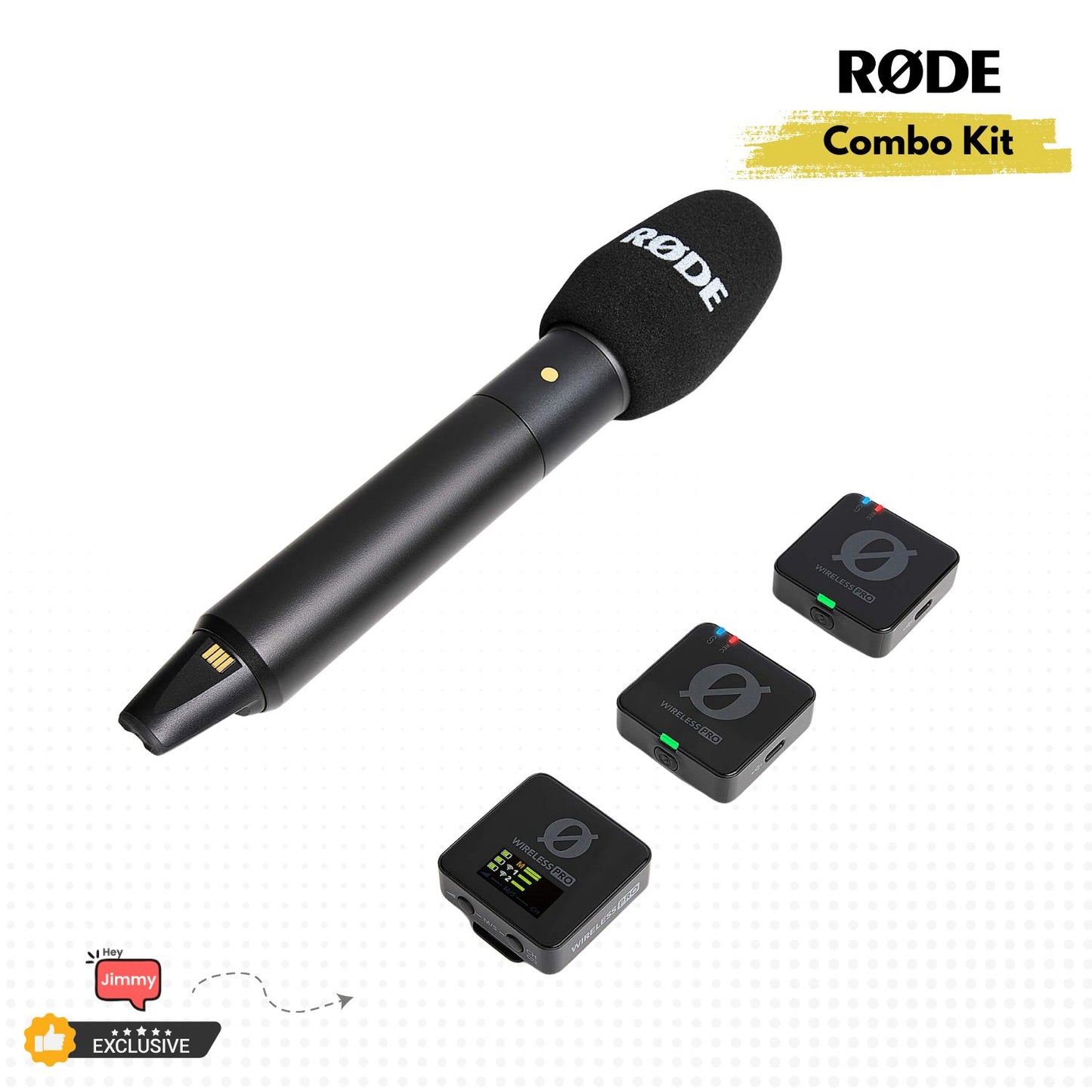 Rode-Pro-Wireless-Interview-Kit-Online-Buy-India - Hey Jimmy