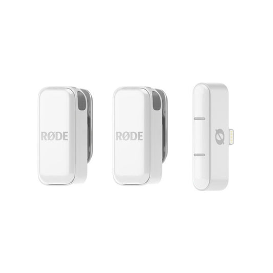 Rode Wireless Micro 2-Person Ultracompact Wireless Microphone System with USB-C Connector (White)