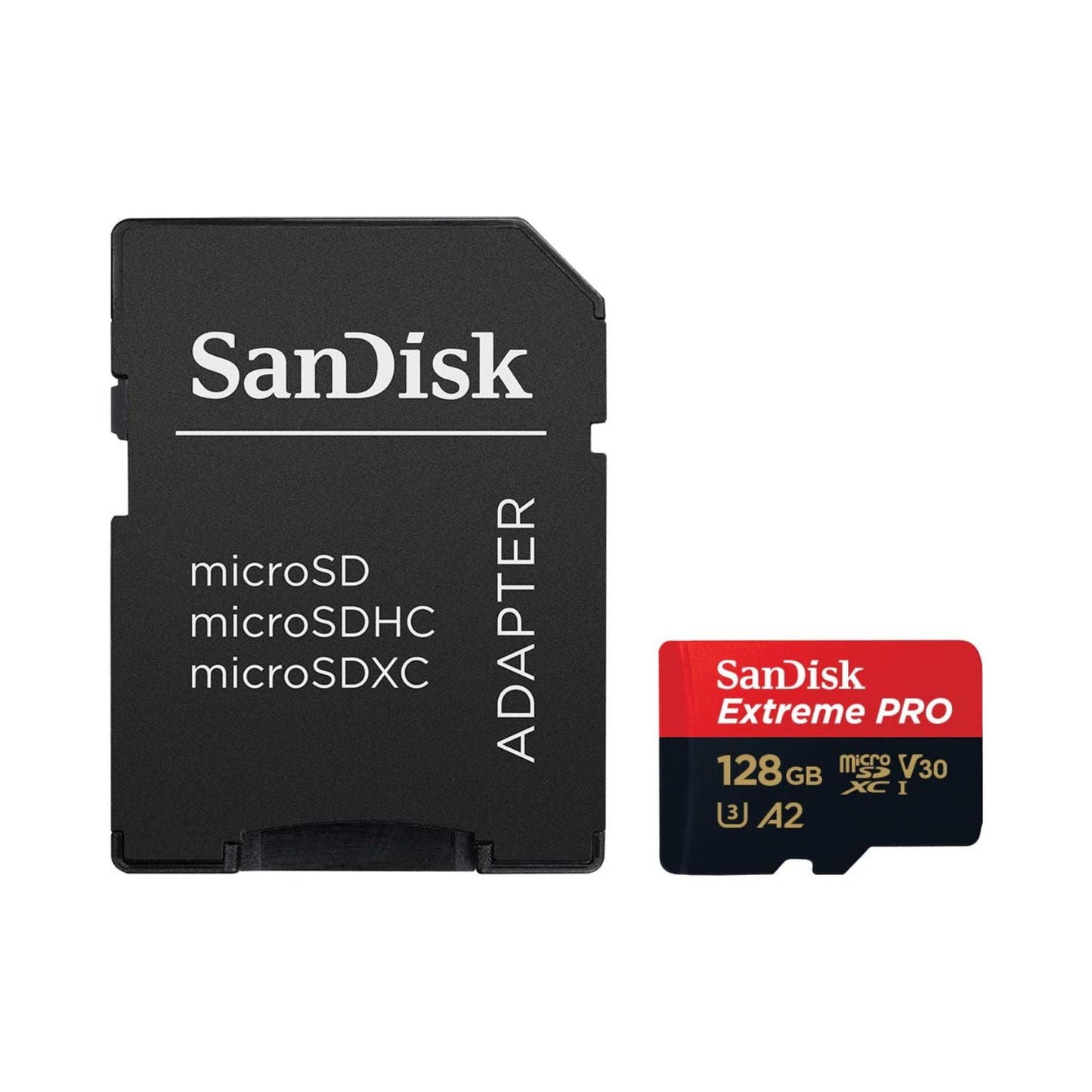 SanDisk-128GB-Extreme-Pro-MicroSDXC-UHS-I-Memory-Card-With-Adapter-200MBs-Online-Buy-Mumbai-India - Hey Jimmy