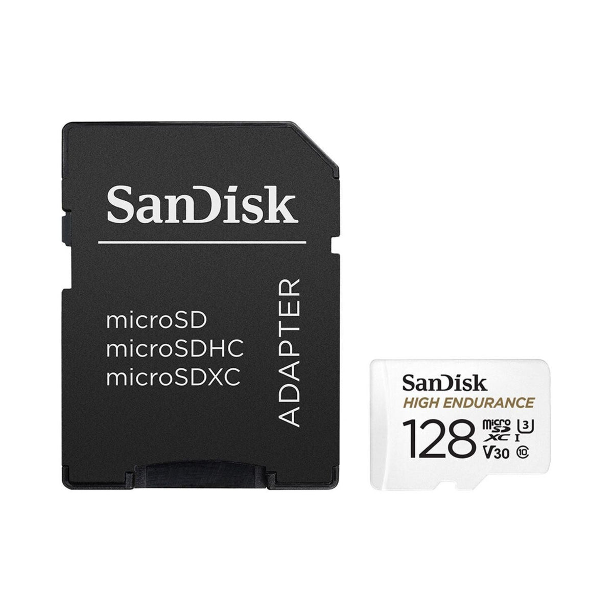 SanDisk 128GB High Endurance MicroSDXC Memory Card with Adapter(100 MB/s)