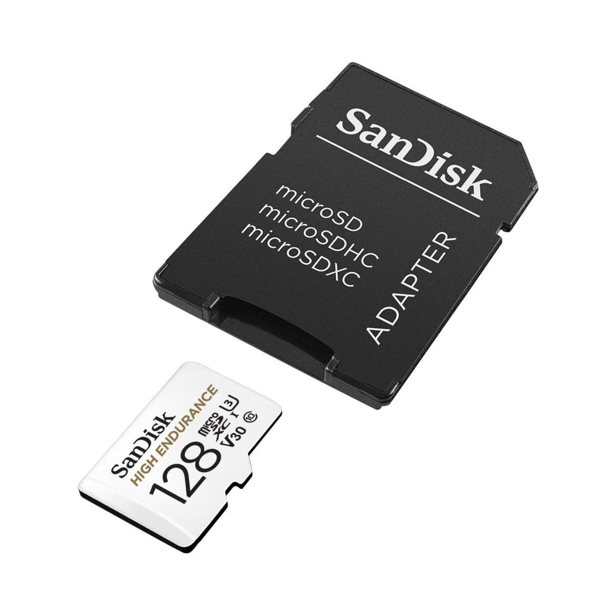 SanDisk 128GB High Endurance MicroSDXC Memory Card with Adapter(100 MB/s)