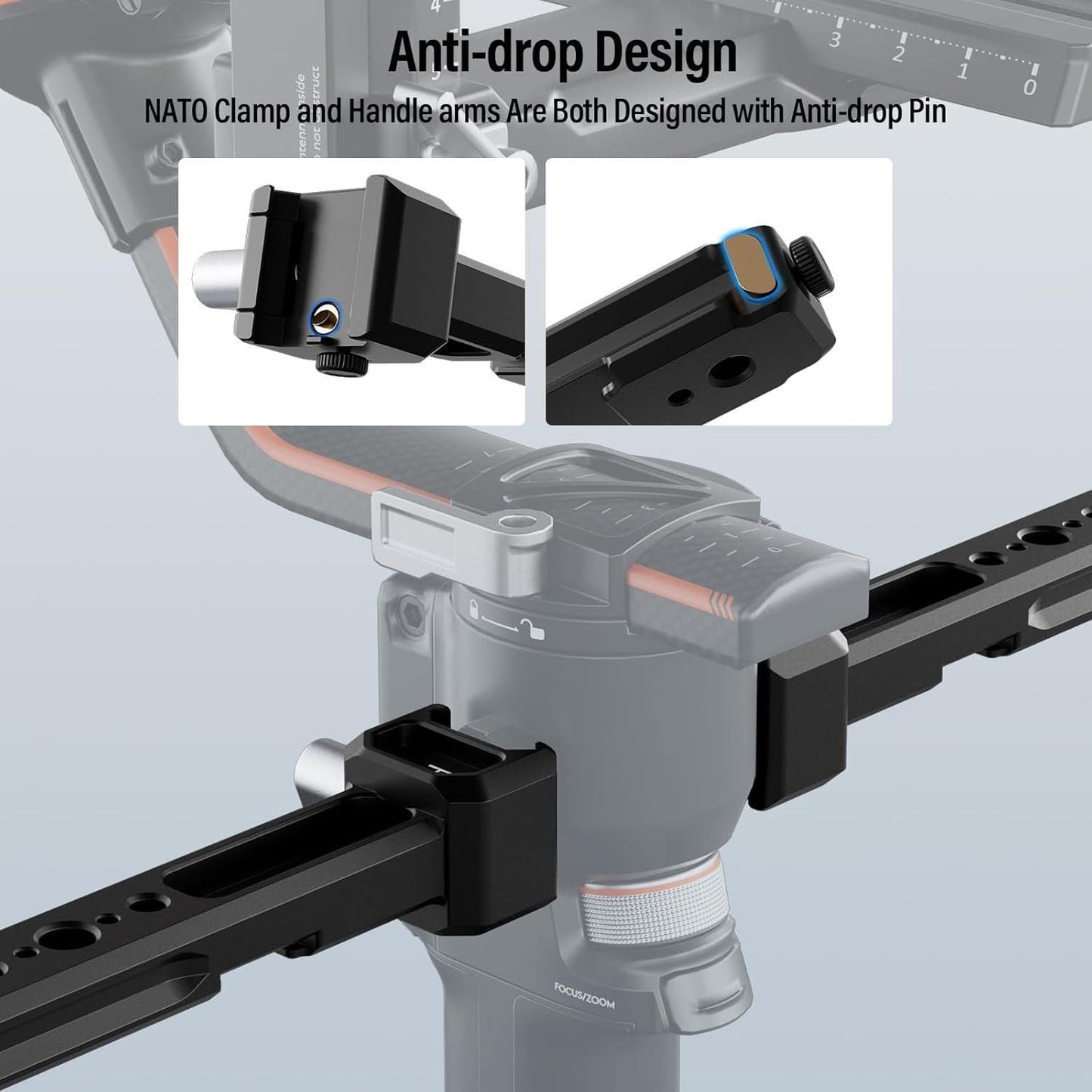 Sirui AM-DSH Dual Handgrip for DJI Ronin Series