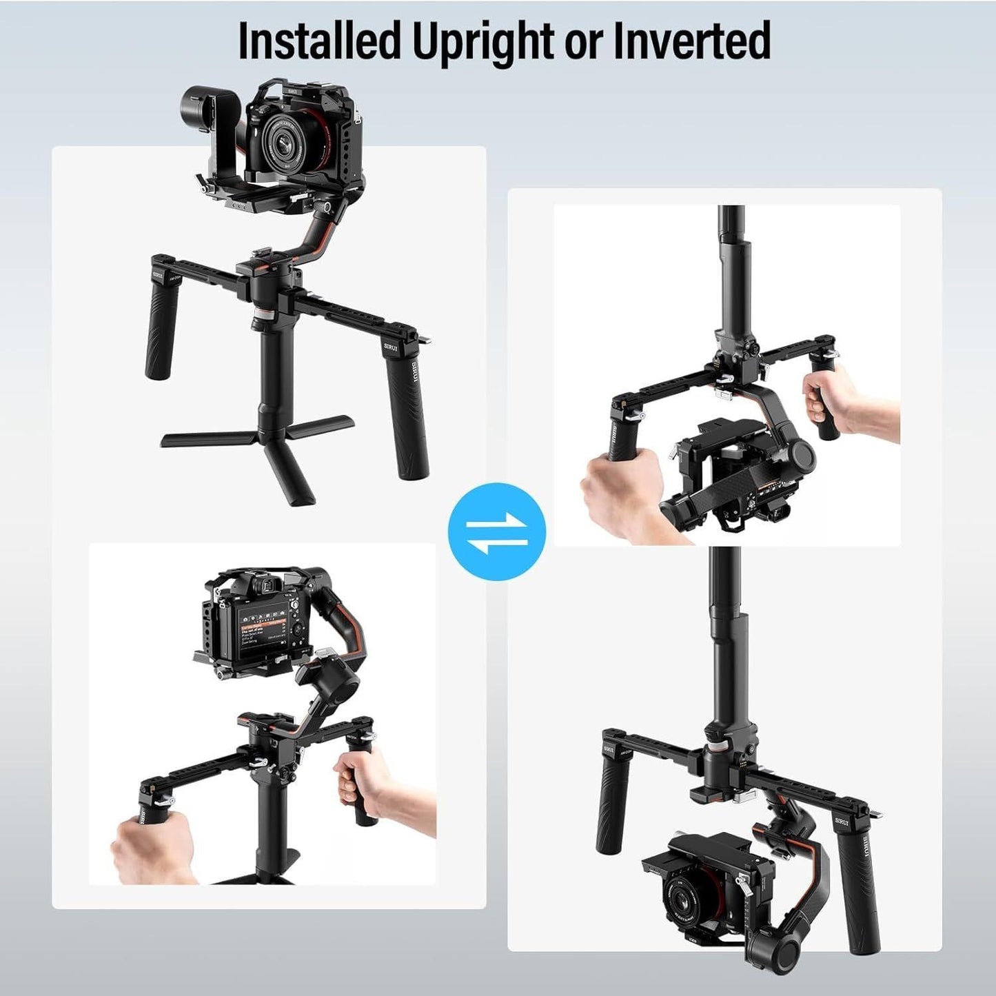 Sirui AM-DSH Dual Handgrip for DJI Ronin Series