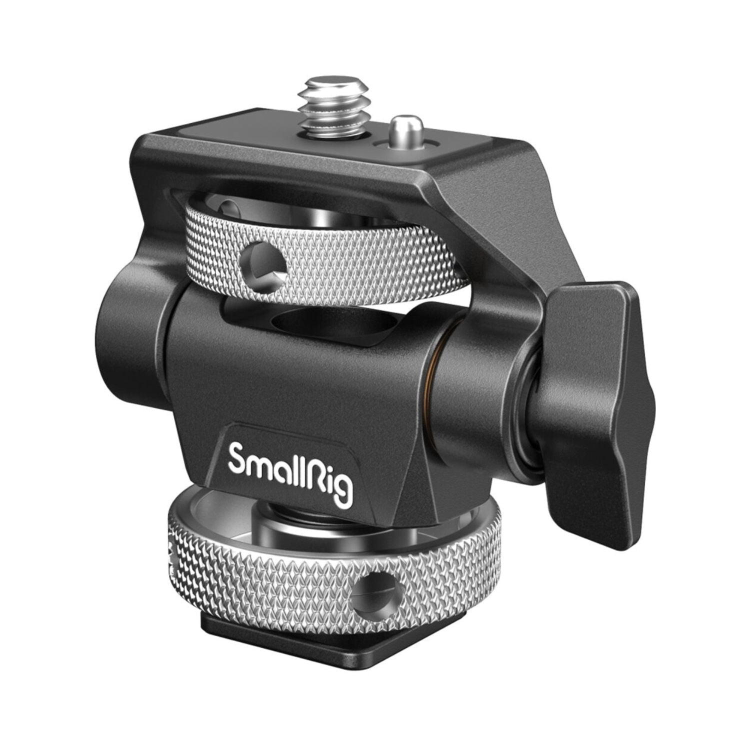 SmallRig-2905B-Swivel-and-Tilt-Adjustable-Monitor-Mount-with-Cold-Shoe-Mount-Online-Buy-Mumbai-India - Hey Jimmy