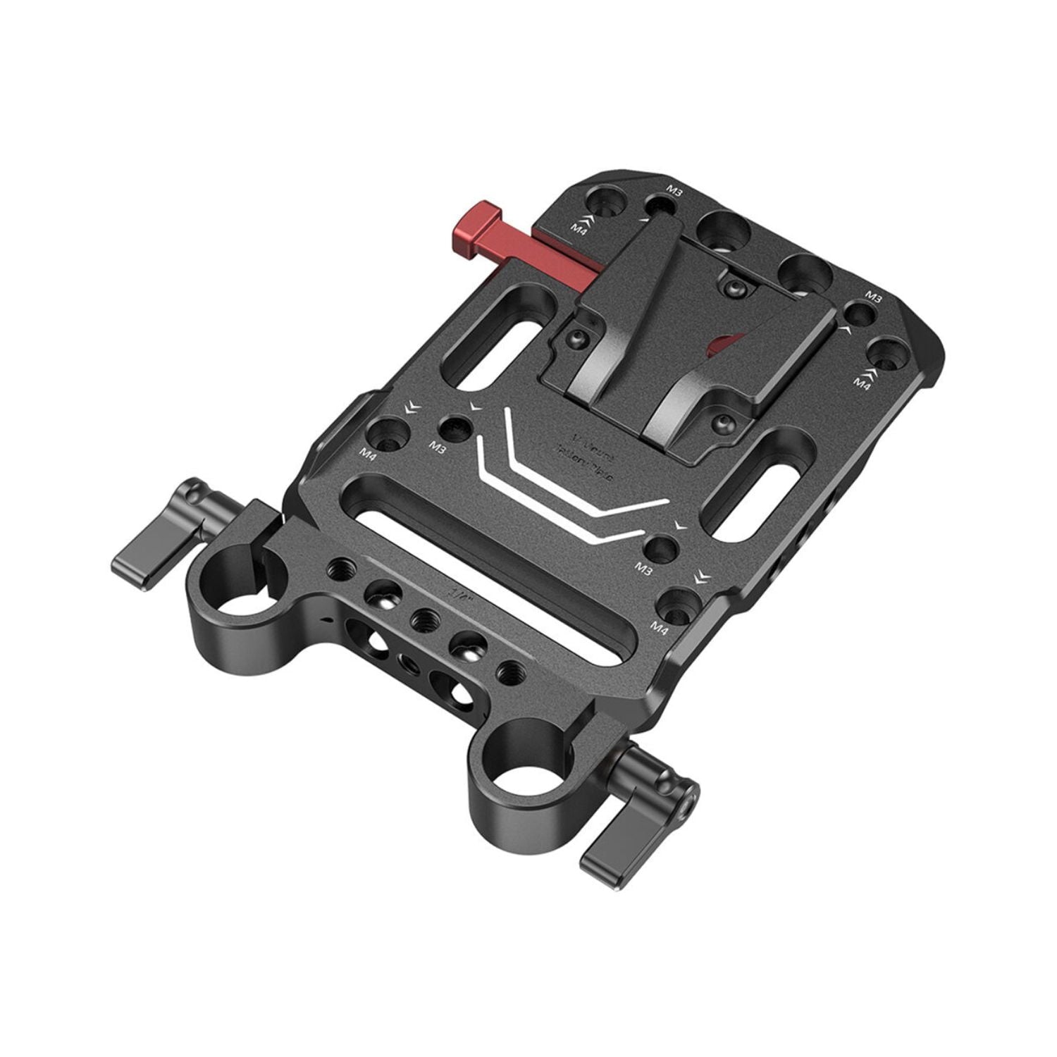 SmallRig-3016-V-Lock-Battery-Plate-with-Dual-15mm-Rod-Clamp-Online-Buy-Mumbai-India - Hey Jimmy