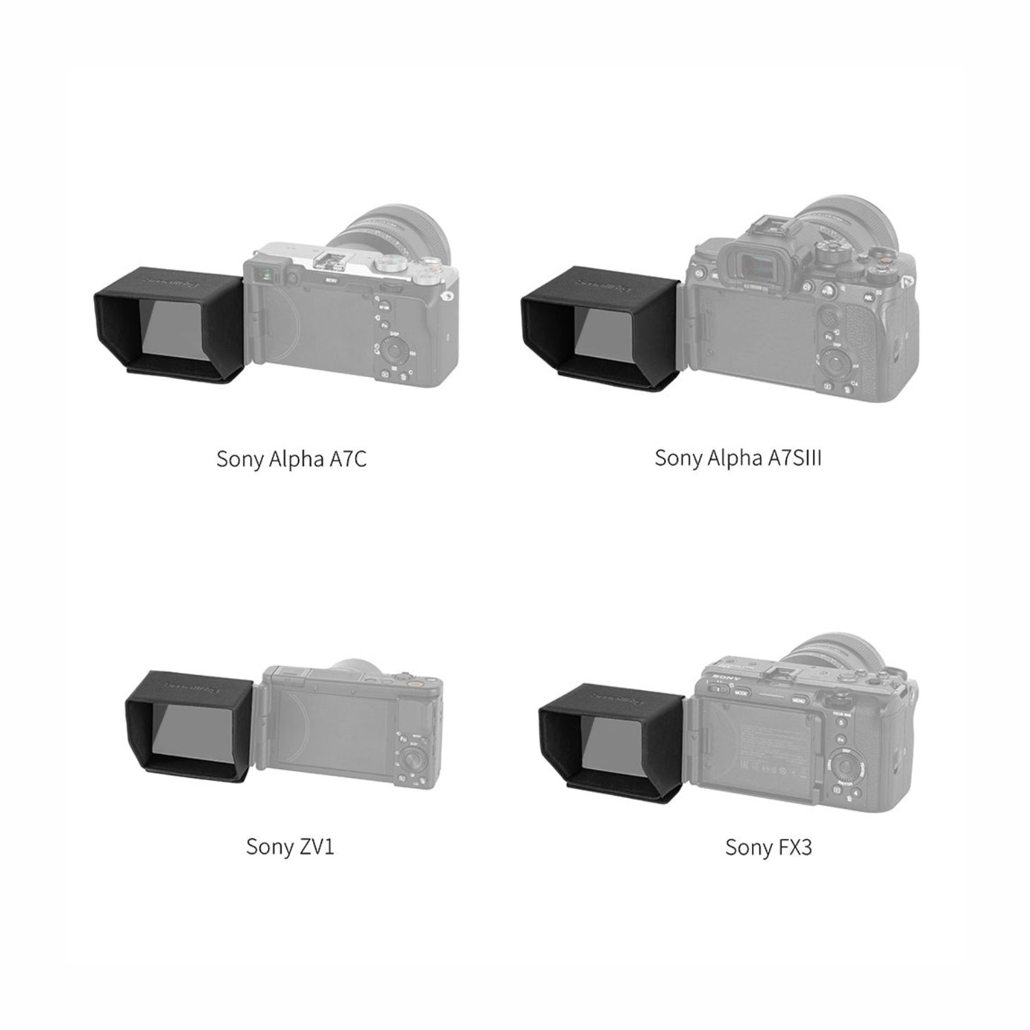 SmallRig-3206-Sunhood-for-Sony-a7S-III-a7C-ZV-1-FX3-Camera-Online-Buy-India_4 - Hey Jimmy