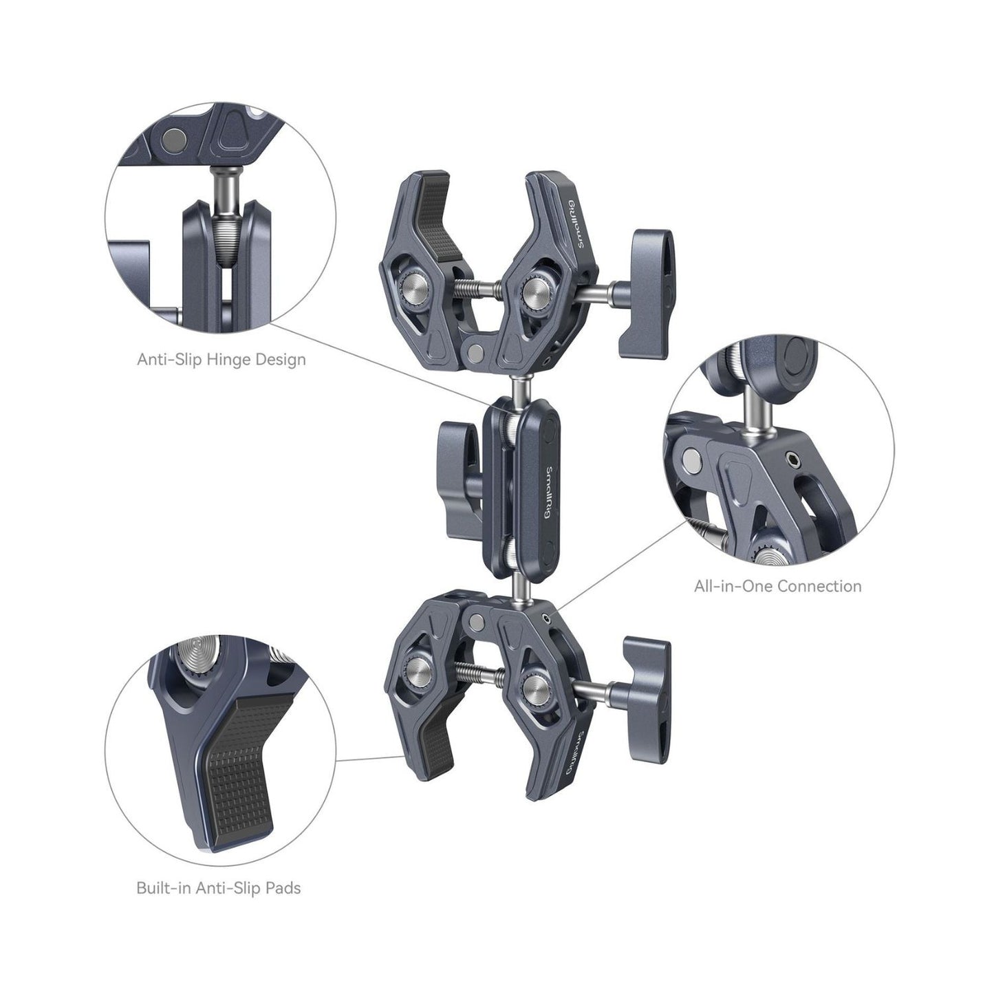 SmallRig-4103B-Super-Clamp-with-Double-Crab-Shaped-Clamps-Online-Buy-India_2 - Hey Jimmy