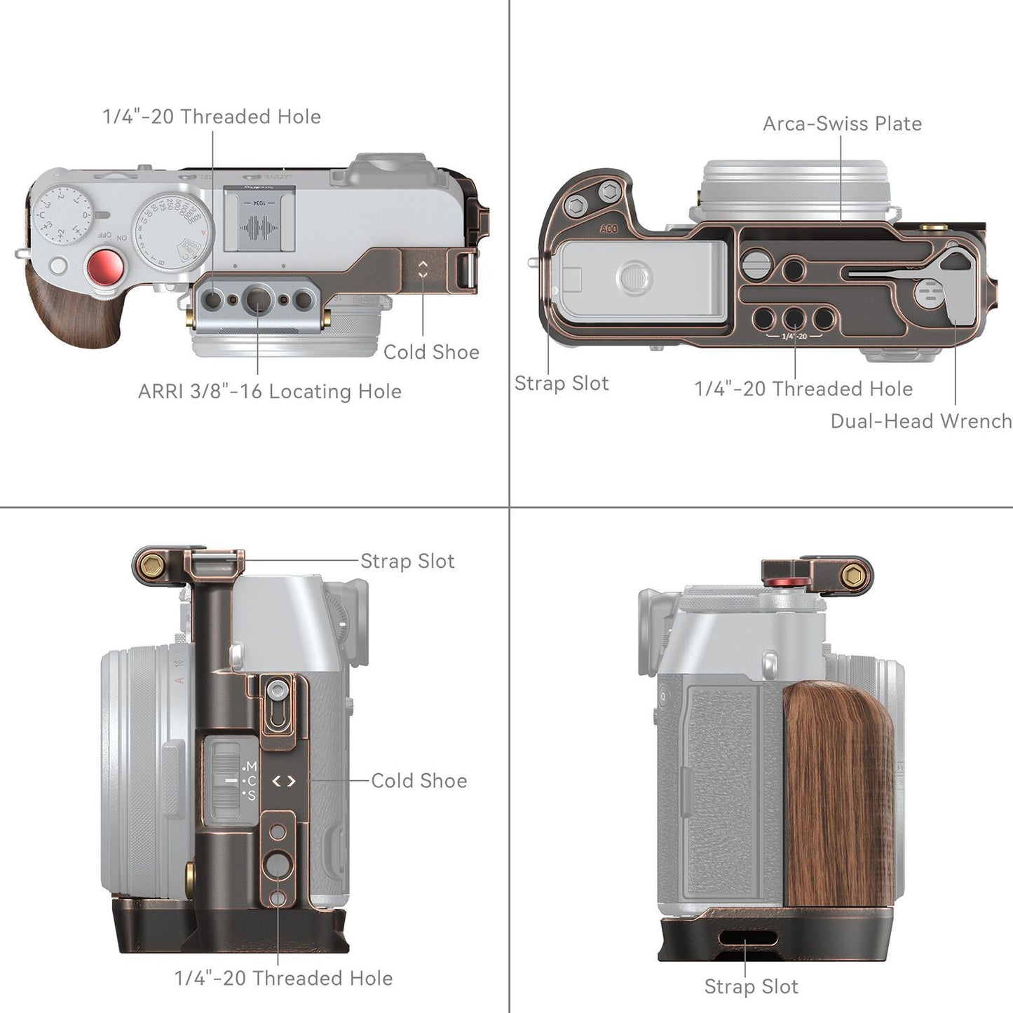 SmallRig-4557-Retro-Camera-Cage-for-Fujifilm-X100VI-Online-Buy-India_3 - Hey Jimmy