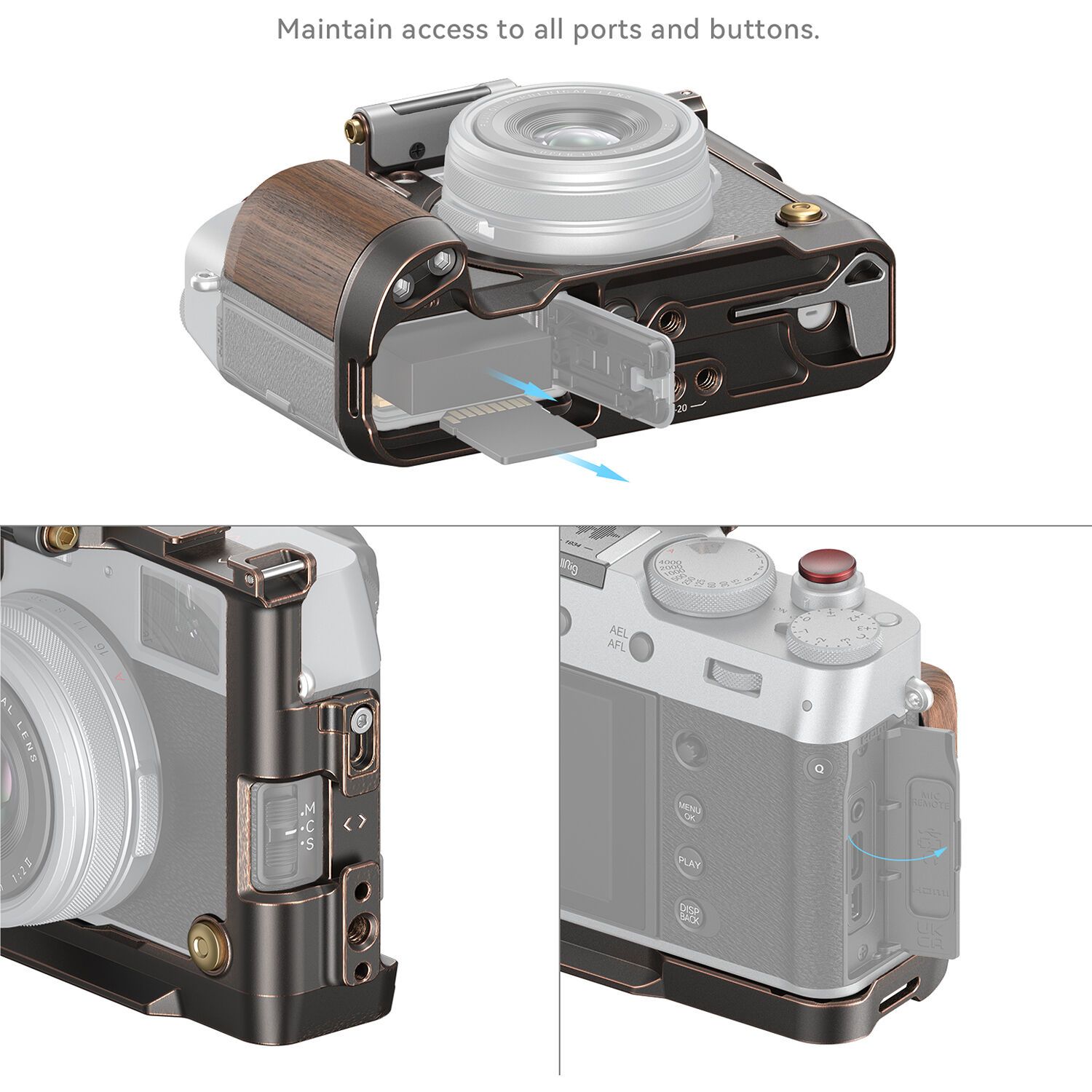SmallRig-4557-Retro-Camera-Cage-for-Fujifilm-X100VI-Online-Buy-India_4 - Hey Jimmy