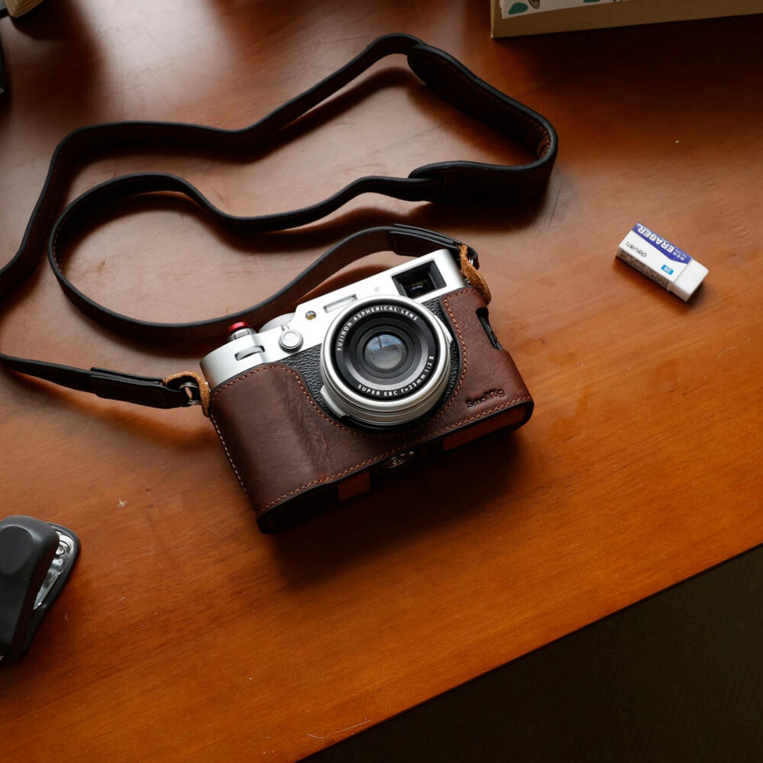 SmallRig-4558-Leather-Half-Case-Kit-for-Fujifilm-X100VI-Online-Buy-India_4 - Hey Jimmy