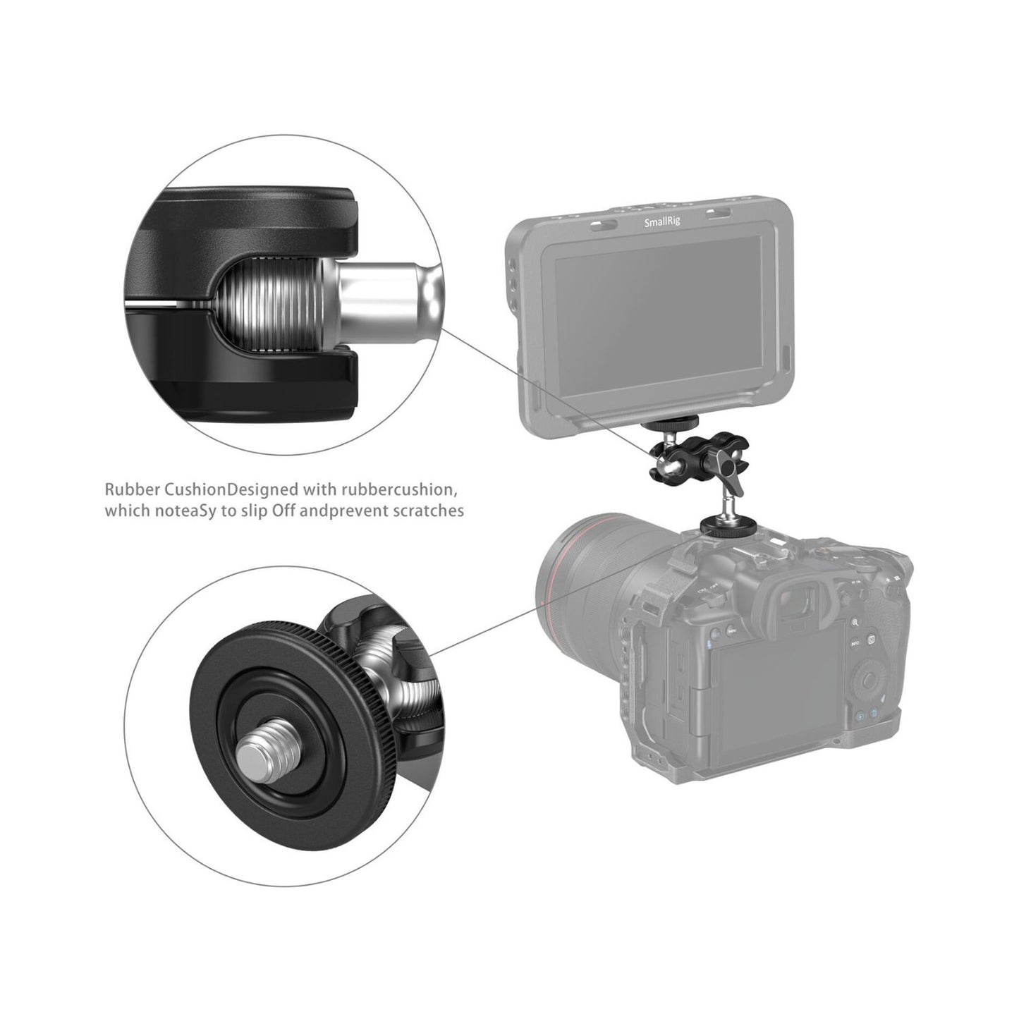 SmallRig 3238B Mini Magic Arm with Universal Ball Heads