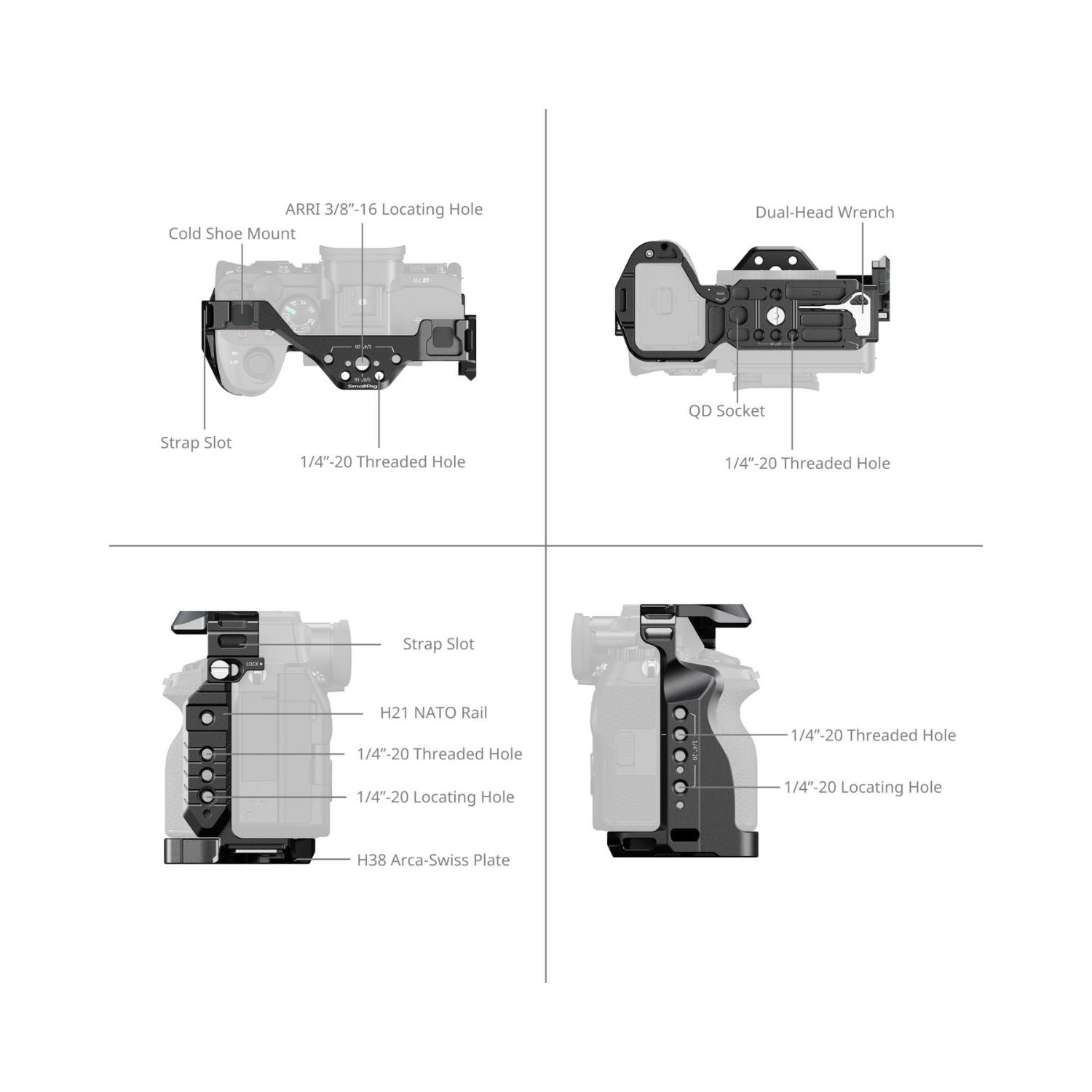 SmallRig3667CCageforSonyAlpha7RV-7IV-7SIII-1-7RIV-7VOnlineBuyIndia-4 - Hey Jimmy
