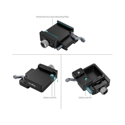 SmallRig 4195 Arca-Swiss Mounting Baseplate for DJI RS 3 Mini