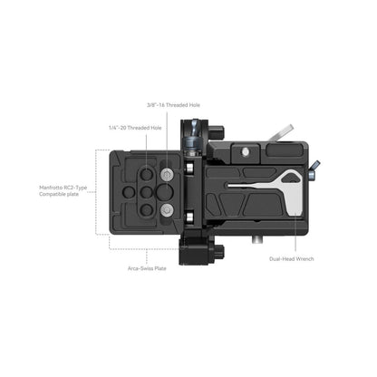 SmallRig 4244 Rotatable Horizontal-to-Vertical Mount Plate Kit for Sony A-Series, FX3 & FX30 Cameras