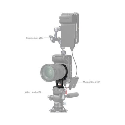 SmallRig 4244 Rotatable Horizontal-to-Vertical Mount Plate Kit for Sony A-Series, FX3 & FX30 Cameras