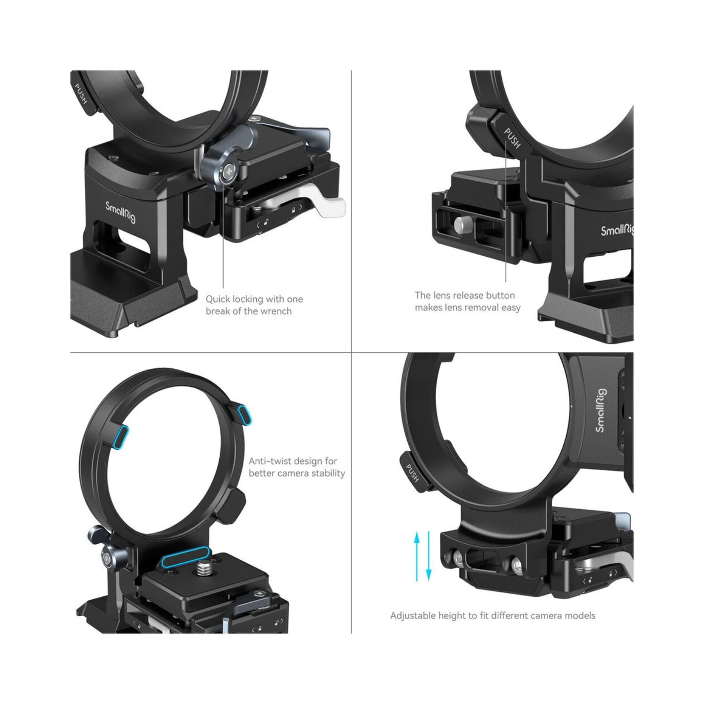 SmallRig 4244 Rotatable Horizontal-to-Vertical Mount Plate Kit for Sony A-Series, FX3 & FX30 Cameras