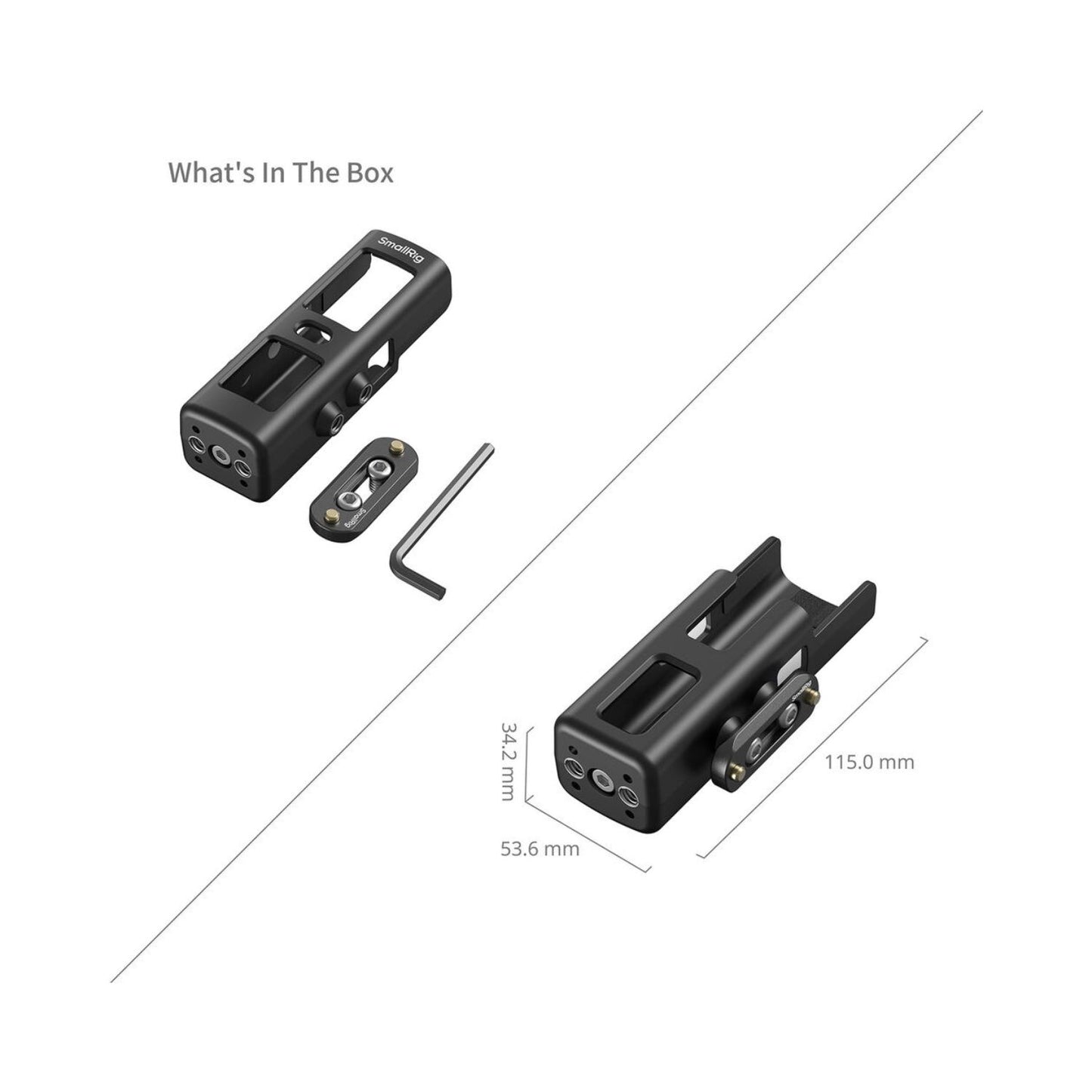 SmallRig 5117 Extended Cage Kit for DJI Osmo Pocket 3