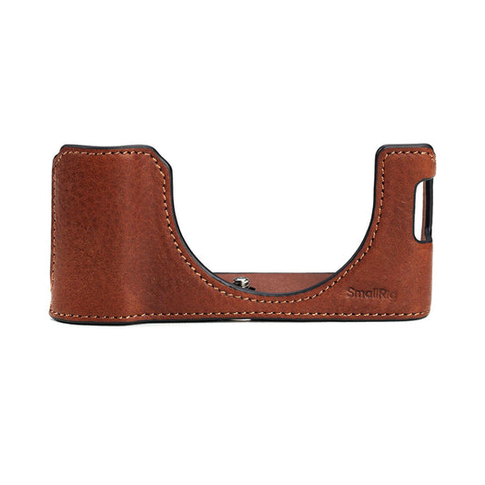 SmallRig 4699 Leather Half Case for FUJIFILM X100VI (Brown)