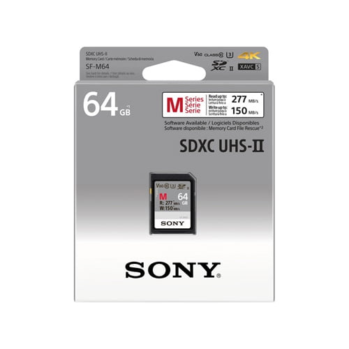 Sony-64GB-SF-M-Series-UHS-II-SDXC-Memory-Card-Online-Buy-Mumbai-India-1 - Hey Jimmy