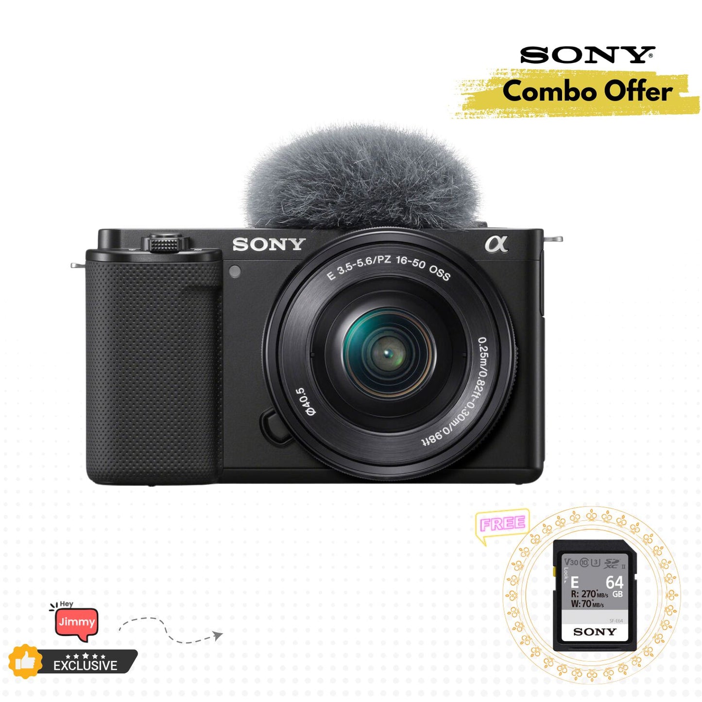 Sony-ZV-E10-Mirrorless-VLog-Camera-with-16-50mm-Lens-Kit-Online-Buy-India-1 - Hey Jimmy