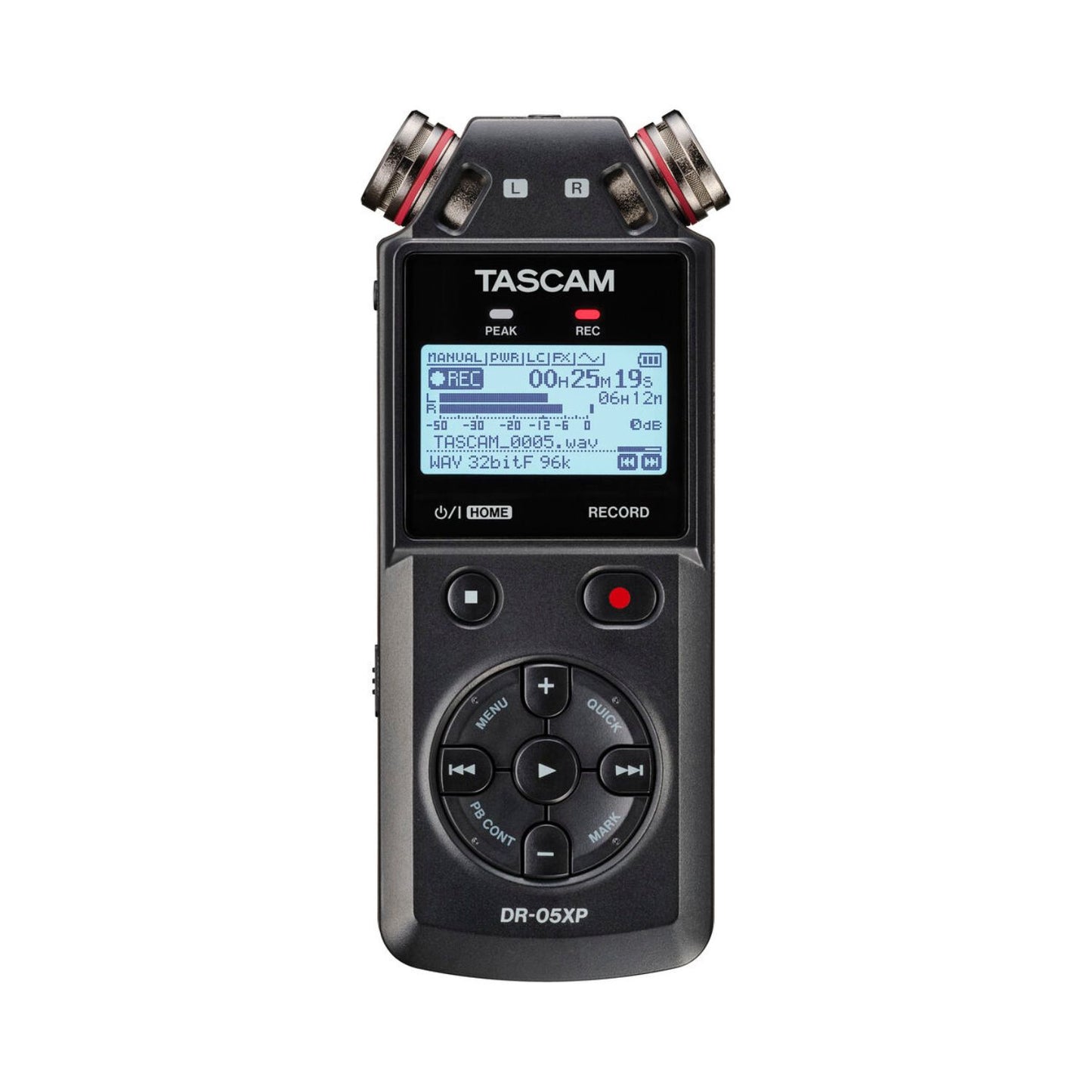 Tascam DR-05XP 2-Channel 32-Bit Float Portable Audio Recorder