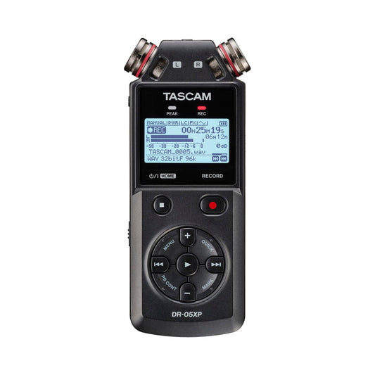 Tascam DR-05XP 2-Channel 32-Bit Float Portable Audio Recorder