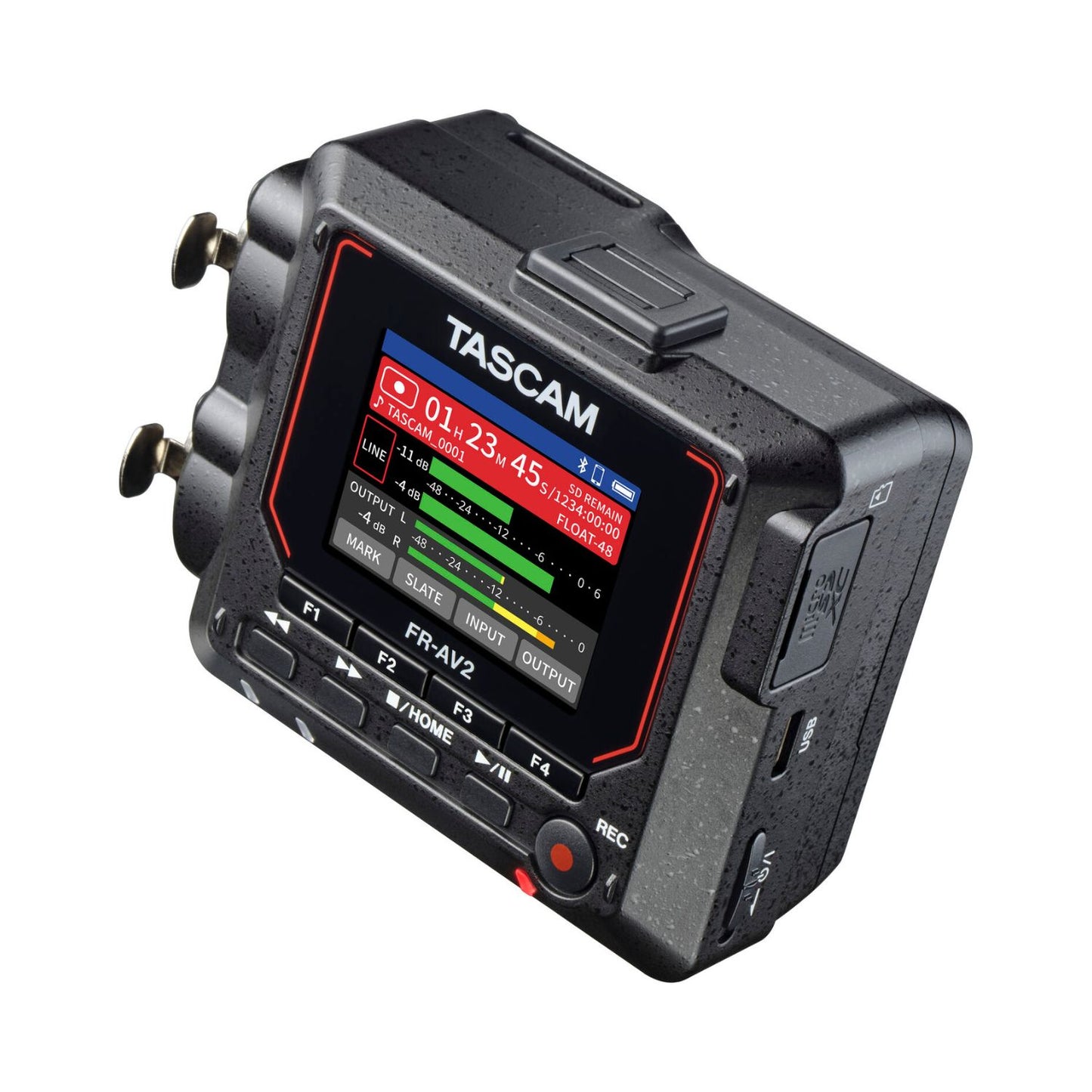Tascam FR-AV2 Compact 32-Bit-Float Field Recorder and Timecode Generator