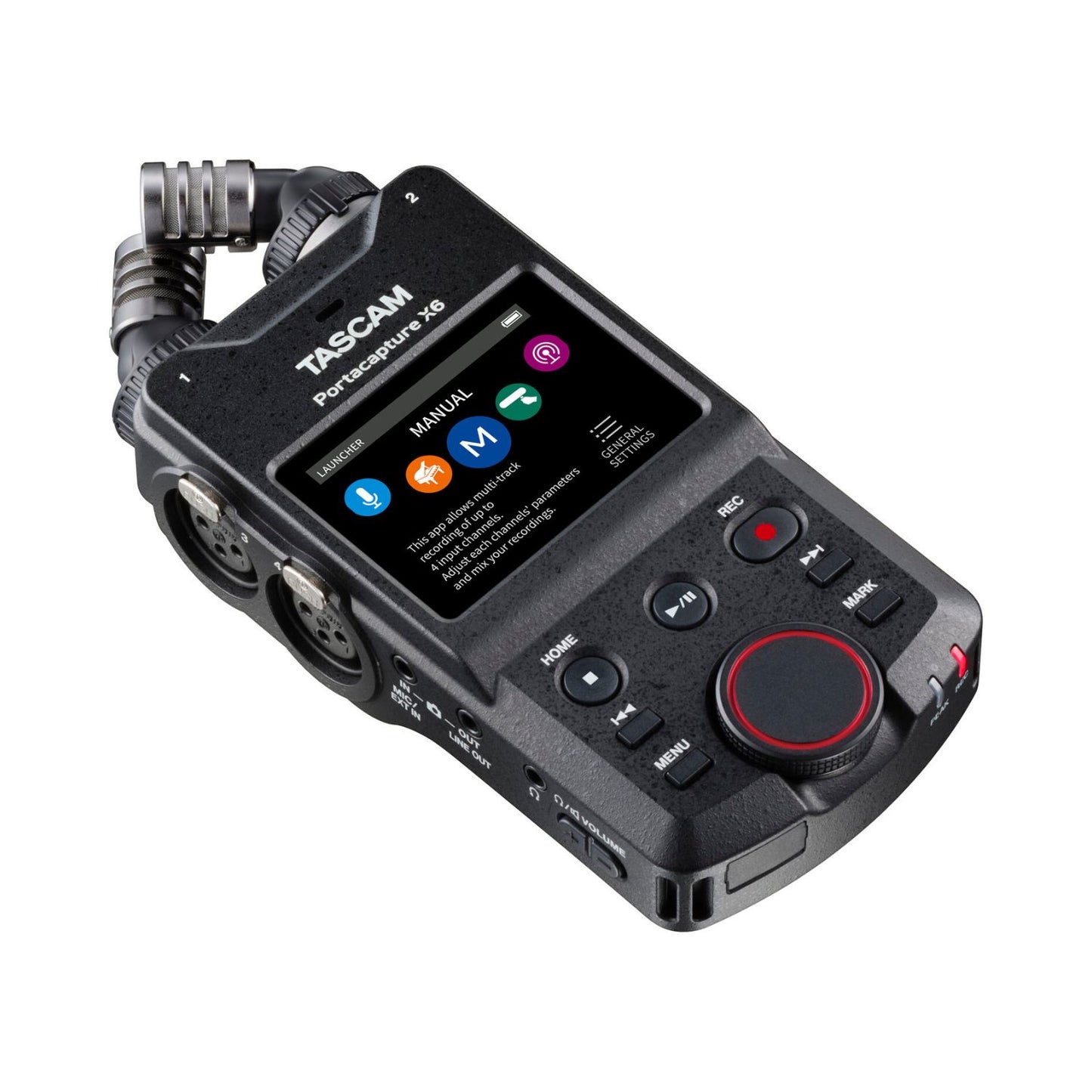 Tascam Portacapture X6 32-Bit 6-Channel Multitrack Field Recorder