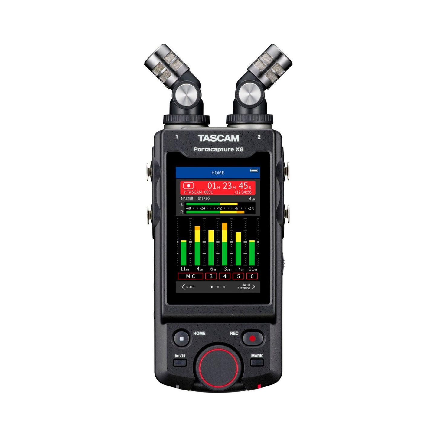 Tascam Portacapture X8 32-Bit Float 8-Channel Multitrack Field Recorder