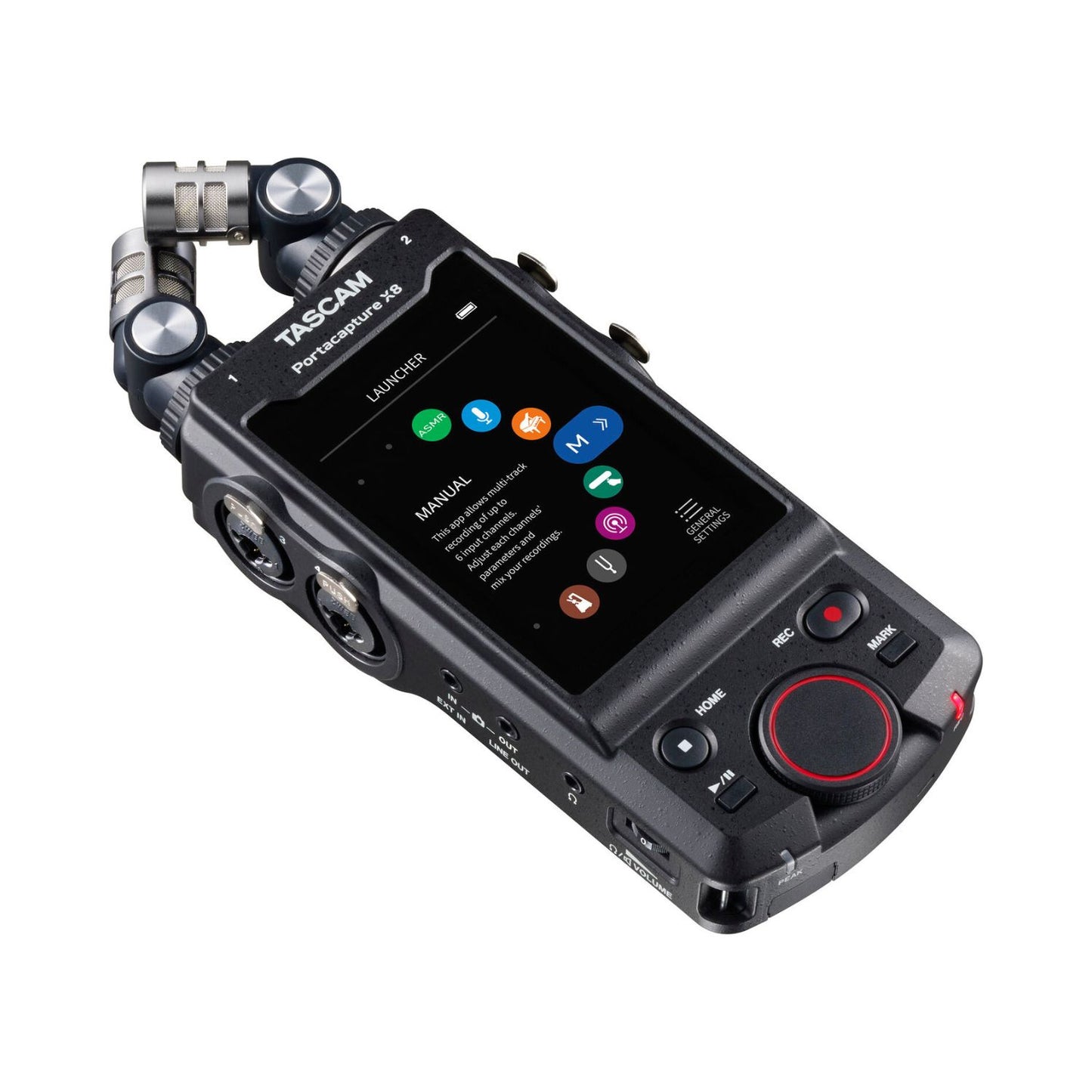 Tascam Portacapture X8 32-Bit Float 8-Channel Multitrack Field Recorder