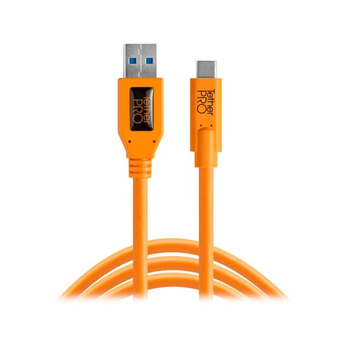 Tether-Tools-TetherPro-CUC3215-ORG-USB-3.0-to-USB-C-15ft-Cable-Orange-Online-Buy-Mumbai-India - Hey Jimmy