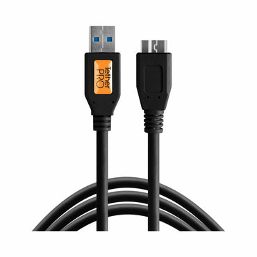 Tether-Tools-TetherPro-USB-3.0-Male-Type-A-to-USB-3.0-Micro-B-15ft-Cable-Black-Online-Buy-India - Hey Jimmy