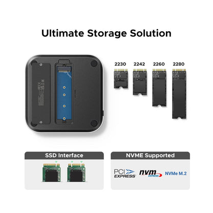 UGreen Mac mini M4 Dock 11-in-1 USB C Docking Station