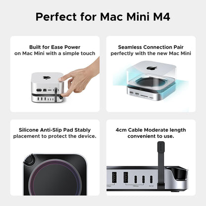 UGreen Mac mini M4 Dock 11-in-1 USB C Docking Station