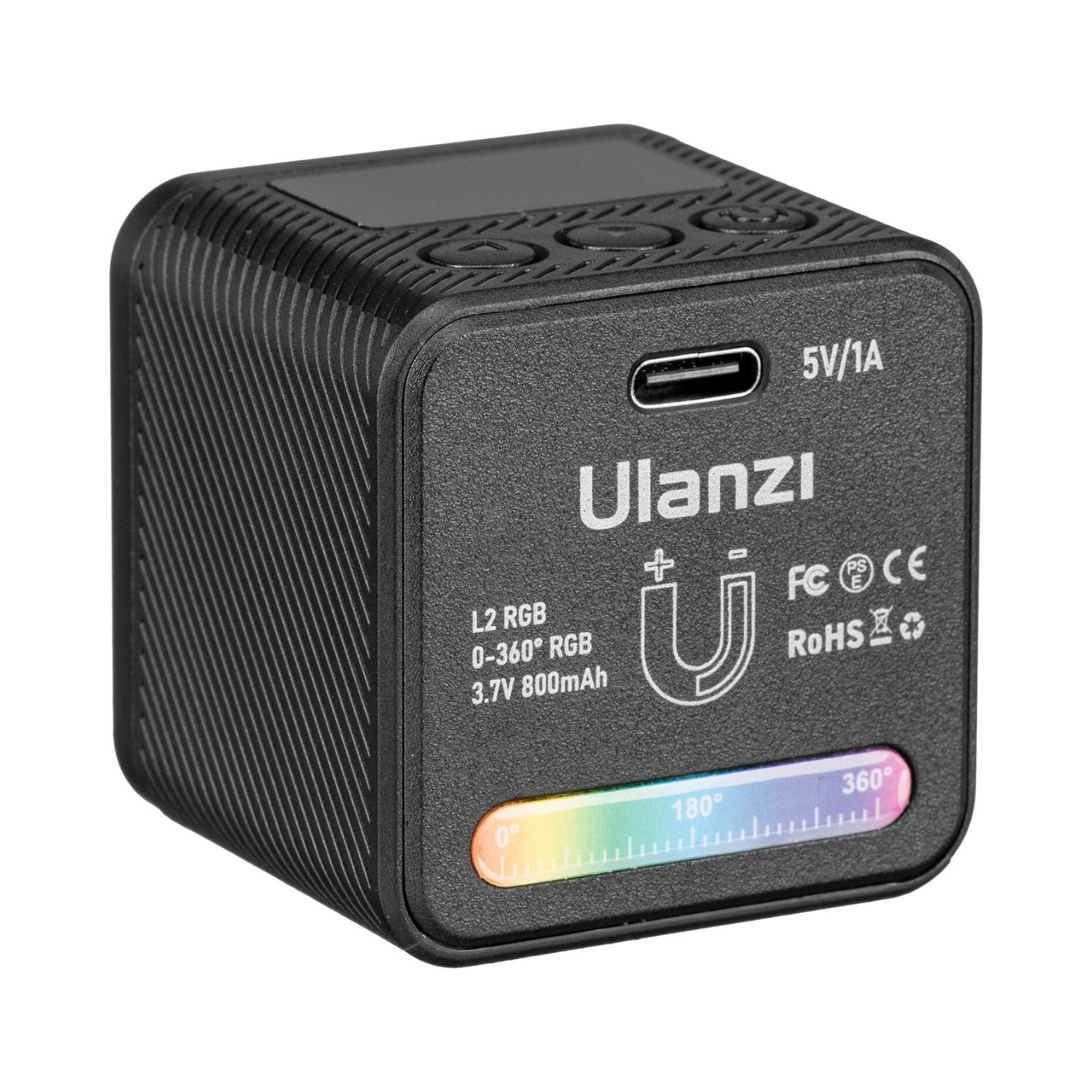 Ulanzi-L2-RGB-COB-LED-Magnetic-Light-Cube-Online-Buy-Mumbai-India_3 - Hey Jimmy
